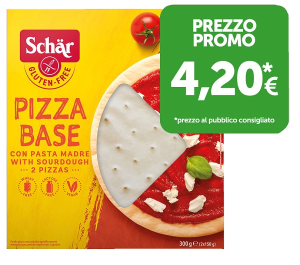 SCHAR PIZZA BASE 300 G PROMO - Farma Nice